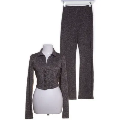Set (Grå, Brun) från Romee Strijd x NA-KD Elastan, Polyester, Viskos