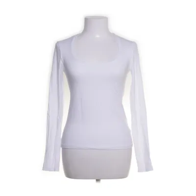 Long sleeve T-shirt (White) from H&M Basic Cotton, Elastane