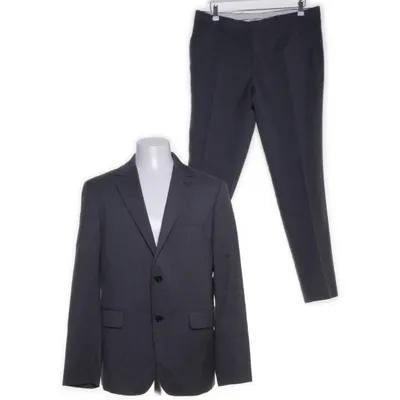 Kostym (Grå) från Arket Acetat, Ull, Viskos