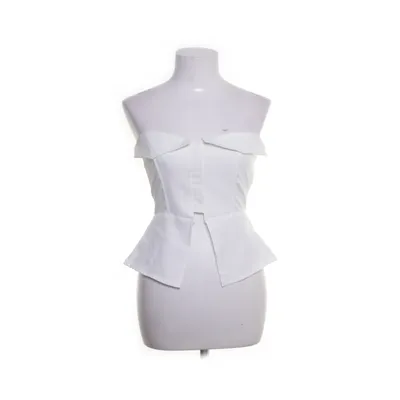 Tubetop (Hvid) fra Missguided Elastan, Polyester