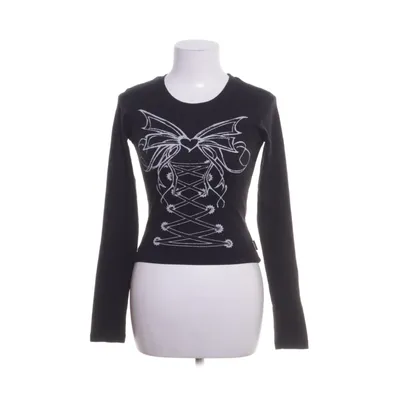 Lange mouwen shirt (Zwart) van Minga London Katoen