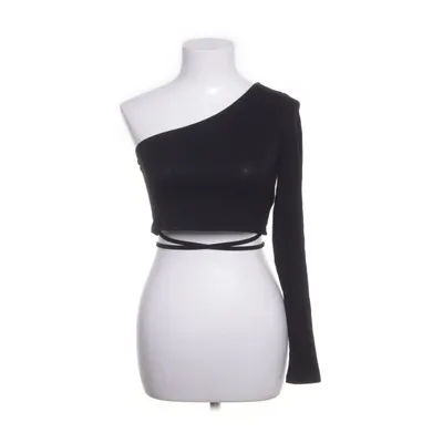 Crop top (Black) from NA-KD Cotton, Modal