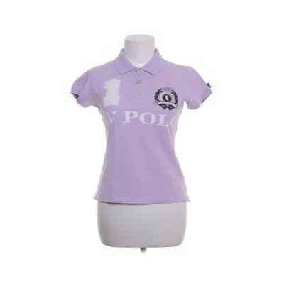 Polo (Violet) de HV Polo Coton, Élasthane