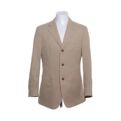 Blazer (Beige) from Massimo Dutti Cotton, Viscose