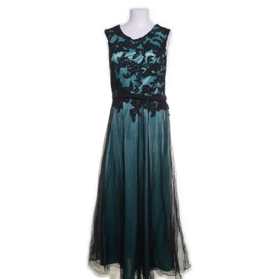 Aftonklänning (Turkos, Svart) från Babyonline Polyester