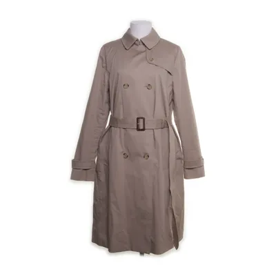 Trenchcoat (Beige) van Uniqlo Katoen, Elastaan, Polyester
