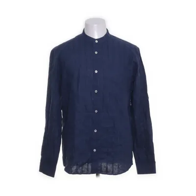 Shirt (Blauw) van Octobre Éditions Linnen, Katoen