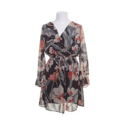 Dress (Gray, Black, Multicolored) from Papillonne Polyester