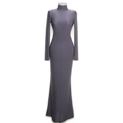 Aftonklänning (Grå) från PrettyLittleThing Polyester, Elastan