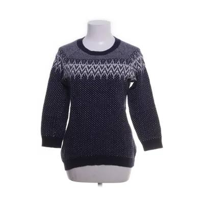 Sweater (Blue, White) from Cambridge Dry Goods Nylon, Wool