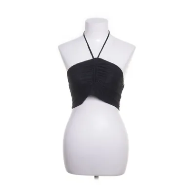 Crop top (Zwart) van Loavies