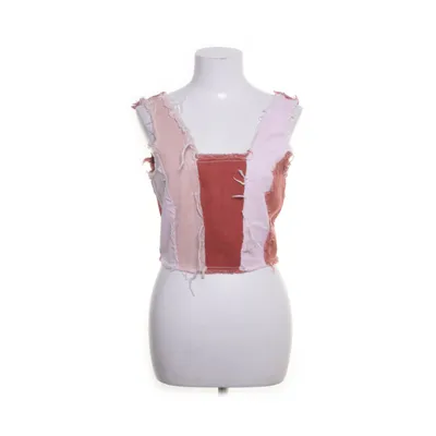 Crop top (Rood, Meerkleurig) van Shein women Katoen, Polyester