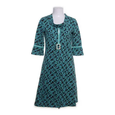 Klänning (Svart, Turkos) från Margot Bomull, Elastan, Polyester