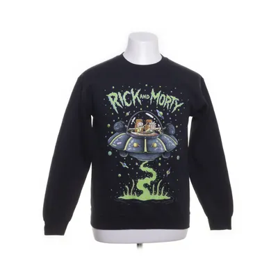 Sweatshirt (Zwart, Meerkleurig) van Gildan Katoen, Polyester