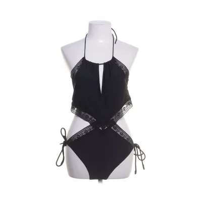 Badpak (Zwart) van Rare London Elastaan, Polyamide, Polyester