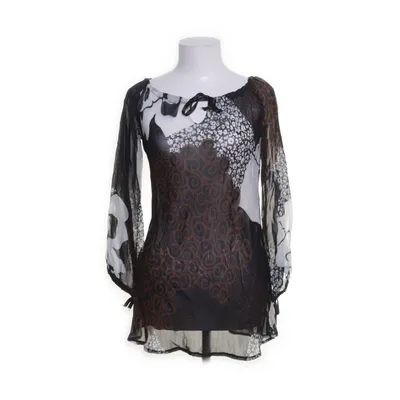 Blouse (Black, Multicolored) from Kor@Kor Viscose