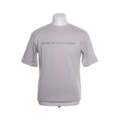 T-shirt (Beige, Grön) från Uniqlo Bomull, Polyester