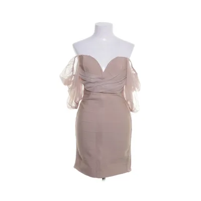 Cocktail dress (Beige) from Missguided Elastane, Polyester