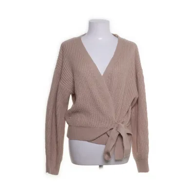Cardigan (Beige) from Guts & Gusto Polyester, Viscose
