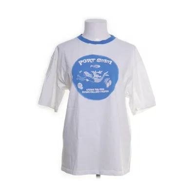 T-shirt (Vit, Blå) från Simon Miller x Mango