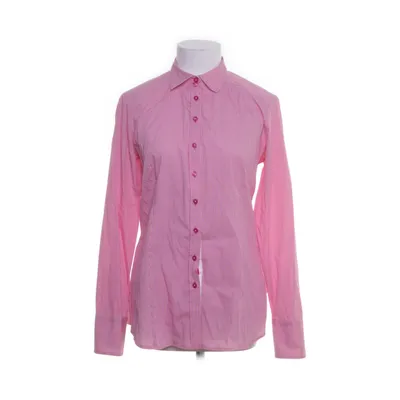 Skjorte (Pink, Hvid) fra Eterna Bomuld, Elastan, Nylon
