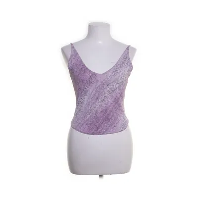 Crop top (Lila) från Glitzy Elastan, Polyester