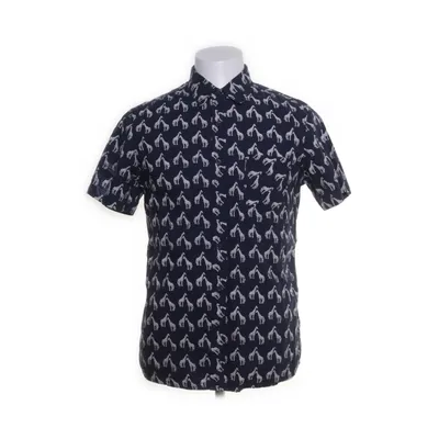 Kortärmad skjorta (Blå, Vit) från MyWear Man Bomull