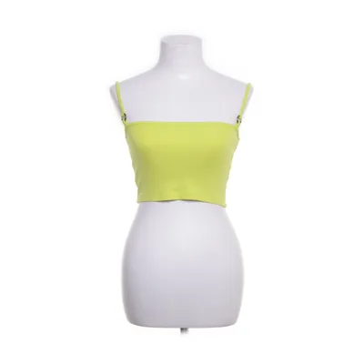 Crop top (Grön) från Anna Nooshin x NA-KD Viskos, Polyamid, Elastan