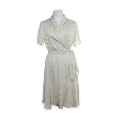 Omlottklänning (Vit, Flerfärgad) från Camilla Pihl Polyester, Återvunnen bomull