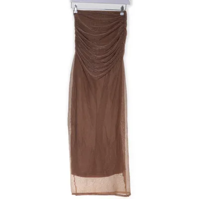 Cocktailjurk (Bruin) van Fashion Nova Polyester
