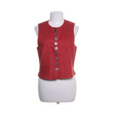 Vest (Red) from Tostmann Trachten Linen