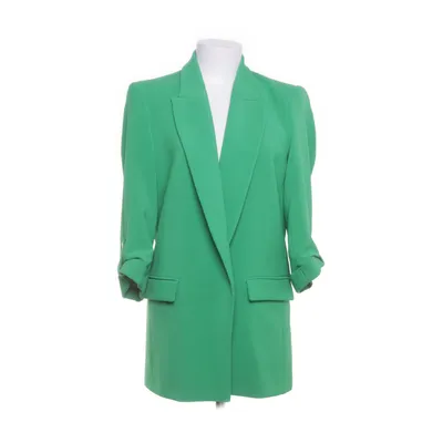 Blazer (Groen) van Zara Polyester, Elastaan