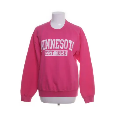 Sweatshirt (Pink, White) from Gildan Cotton, Polyester