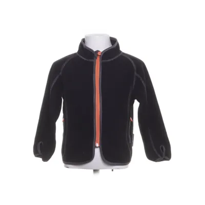 Fleece jas (Zwart, Oranje) van Geggamoja