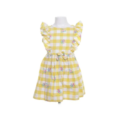 Dress (Yellow) from Nula bug Cotton, Polyester