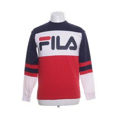 Lange mouwen shirt (Blauw, Wit, Rood) van Fila Katoen