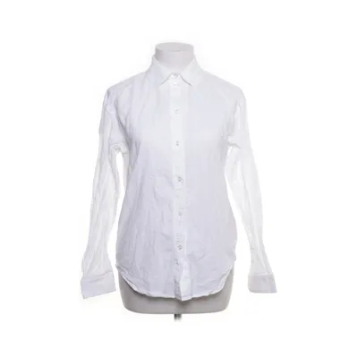 Shirt (Wit) van Weekday Katoen, Elastaan