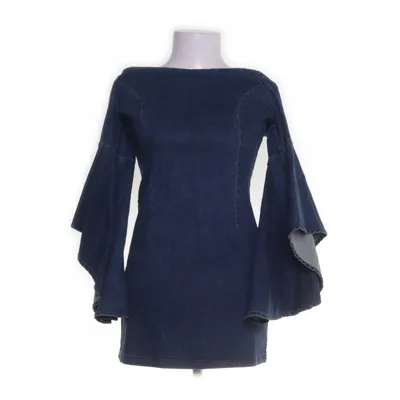 Denim jurk (Blauw) van Bardot Denim Katoen, Elastaan