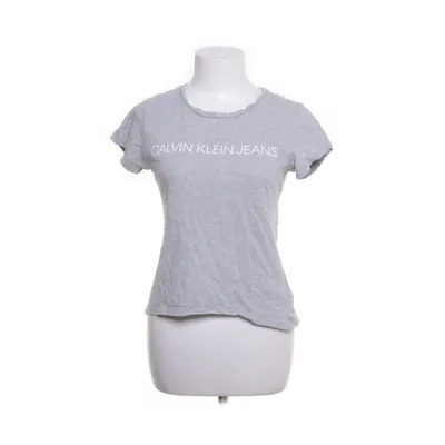 T-shirt (Grijs) van Calvin Klein Jeans Katoen