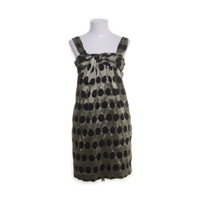 Jurk (Zwart, Beige) van French Connection Metallvezel, Polyester, Viscose