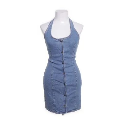 Denim jurk (Blauw) van Bershka Denim Collection Katoen, Elastaan