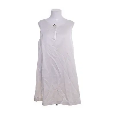Dress (White) from H&M Viscose, Polyester, Linen