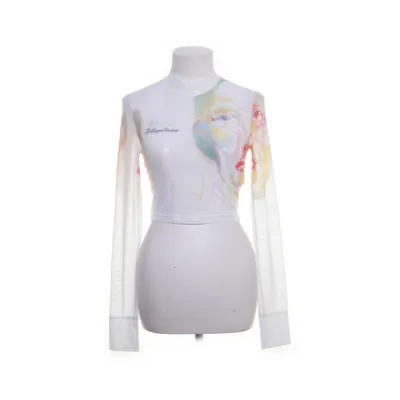Crop top (Blanc, Multicolore) de Puma Élasthane, Polyester