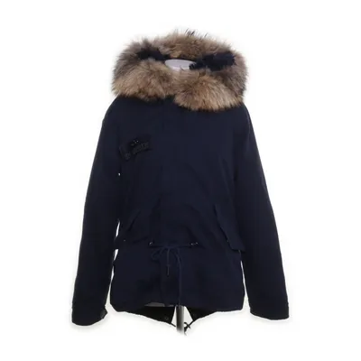 Parka (Bleu) de Witty Knitters Acrylique, Coton, Polyester, Fourrure