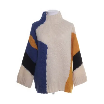 Turtleneck (Beige, Multicolored) from Trendyol Acrylic, Polyester