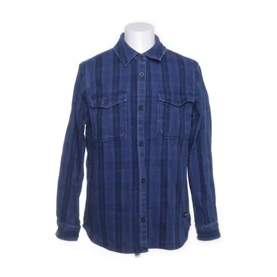 Overshirt (Blue) from Denham Cotton