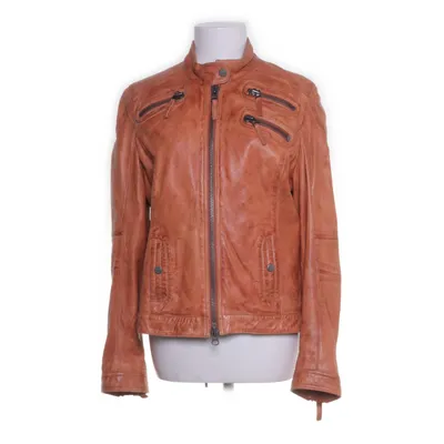 Læderjakke (Brun) fra Gipsy Bomuld, Polyester, Læder