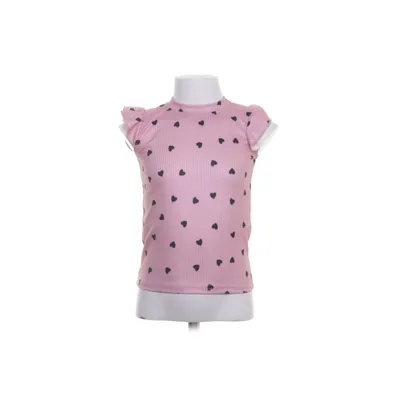 Jurk (Roze, Zwart) Polyester, Elastaan