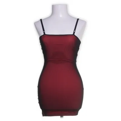 Klänning (Rosa, Svart) Elastan, Polyester