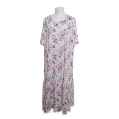 Jurk (Wit, Meerkleurig) van MyWear Woman Polyester, Viscose, Elastaan